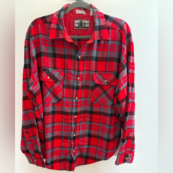 Northwest Territory Other - Northwest Territory Red Plaid Flannel Shirt XLT